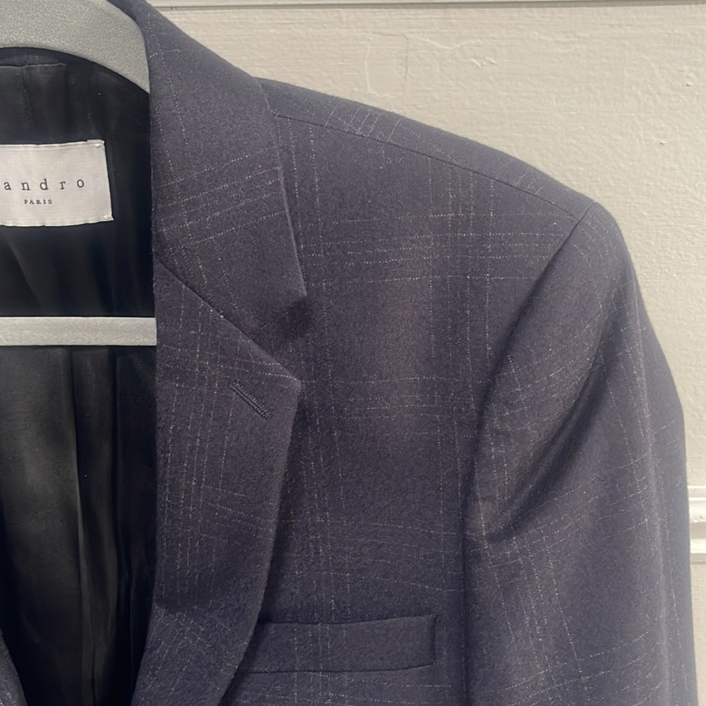 Sandro Paris Wool Blazer View 3